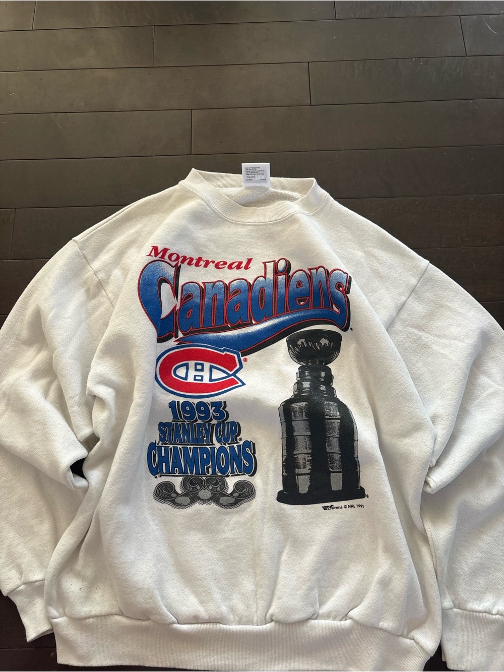 Vintage 90s Montreal Canadians Stanley cup champions